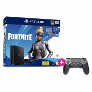 PlayStation 4 (PS4) Pro 1TB + Fortnite Neo Versa Bundle + PS4 Sony Dualshock 4 Kontroler 