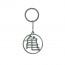 DRAGON BALL - Obesek za ključe 3D "DBZ/Kame simbol" thumbnail