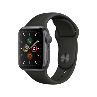 Apple Watch Series 40mm GPS vesoljsko sivo aluminijasto ohišje s črnim športnim pasom Mobile