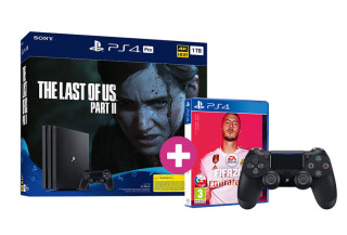 PlayStation 4 Pro 1TB + The Last of Us Part II + FIFA 20 + PS4 Dualshock4 krmilnik PS4