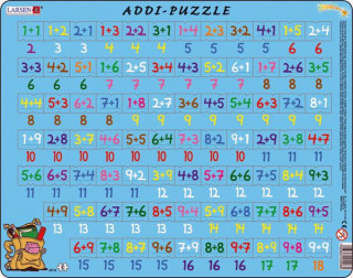Larsen maxi puzzle 81 kosov Seštevanje od 1 do 18 AR8 Merch