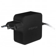 APPROX Telefonski polnilec - 1 kos Type-C (USB-C) konektor, 65 W, 1,1 m kabel, črn 