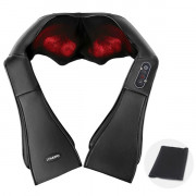 Naipo massager Shoulder & neck - MGS-150DC (heatable; 3 speeds; 8 massage heads; 3D movement) 
