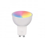 Pametna žarnica Woox Smart Home - R5077 (GU10, 4,5 W, 380 Lumnov, 2700K, RGB, Wi-Fi, ) 