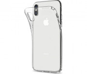 Spigen tekoči kristal iPhone XS/X prosojen 