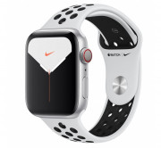 Apple Watch Nike Series GPS+Cellular smart watch, 44mm, Aluminum silver/Platinum-Black 