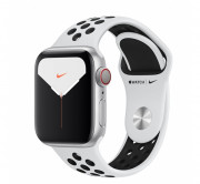 Apple Watch Nike Series GPS+Cellular smart watch, 40mm, Aluminum silver/Platinum-Black 