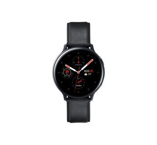 Pametna ura Samsung R820 Galaxy Watch Active, 44 mm, nerjaveče jeklo, črna Mobile