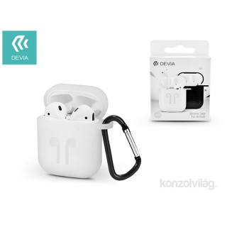 Devia ST313172 AirPods Bela silikonska zaščitna torbica za telefon Mobile