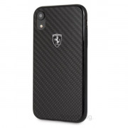 Ferrari Heritage Iphone XR real carbon hard Black case 