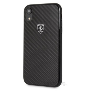 Ferrari Heritage Iphone XR ovitek iz prave karbonske trde črne barve Mobile