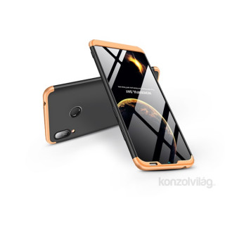 GKK GK0474 3v1 Huawei Y6 2019 Black-Gold zaščitna torbica Mobile