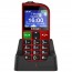 Mobilni telefon EVOLVEO Easy Phone 800 Fm 2,3" Dual SIM rdeče barve thumbnail