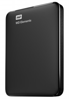 Western Digital WD Elements Portable zunanji trdi disk 1 TB Črna PC