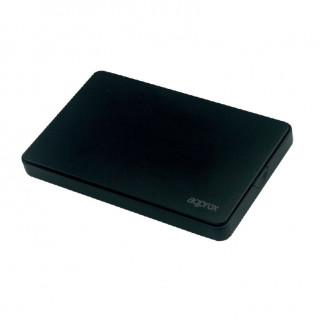 PRIBLIŽNO 2,5" - USB2.0, SATA, združljivost z 9,5 mm visokim HDD, črna Dom