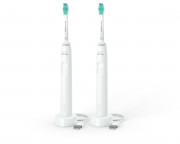 Philips Sonicare S3100 HX3675/13 električna zobna ščetka, dvojno pakiranje, bela + bela 