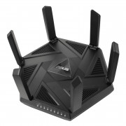 ASUS RT-AXE7800 brezžični usmerjevalnik Tripasovni (2,4 GHz / 5 GHz / 6 GHz) Črna 