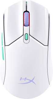 HP HyperX Pulsefire Haste 2 Core Wls - Gaming Mouse (Wht/Grn/Pur) miška Igranje iger Obojeročna USB vrsta-A 3600 DPI PC