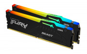 Kingston Technology FURY Beast RGB pomnilniški modul 32 GB 2 x 16 GB DDR5 3000 MHz 