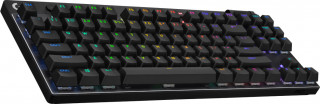 Logitech G PRO X TKL tipkovnica Igranje iger Brezžični RF + bluetooth QWERTY Mednarodna angleška (ZDA) Črna PC
