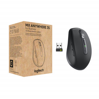 Logitech MX Anywhere 3S for Business miška Pisarna Za desno roko Brezžični RF + bluetooth Laser 8000 DPI PC