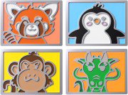 HyperX Badge Pack - Cute Magnetic Badges Torba za tipkovnico 