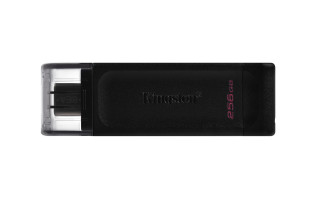 Kingston Technology DataTraveler 70 pogon USB 256 GB USB Tip-C 3.2 Gen 1 (3.1 Gen 1) Črna PC