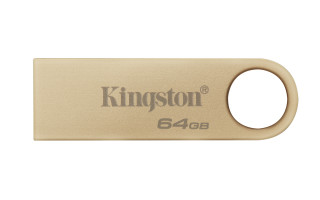 Kingston Technology DataTraveler SE9 G3 pogon USB 64 GB USB vrsta-A 3.2 Gen 1 (3.1 Gen 1) Zlato PC