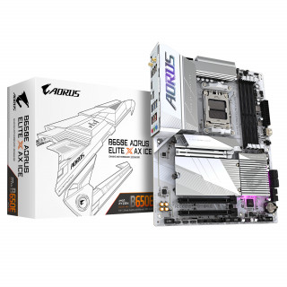 GIGABYTE B650E AORUS ELITE X AX ICE AMD B650 Vtičnica AM5 ATX PC