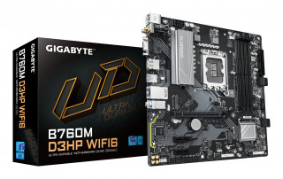 GIGABYTE B760M D3HP WIFI6 matična plošča Intel B760 Express LGA 1700 micro ATX PC