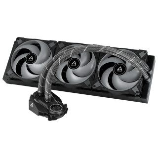 ARCTIC Liquid Freezer II 420 A-RGB Procesor Tekočinski hladilnik "vse v enem" 14 cm Črna 1 kos(-i) PC