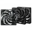 ARCTIC P12 Slim PWM PST Računalniško ohišje Ventilator 12 cm Črna 3 kos(-i) thumbnail