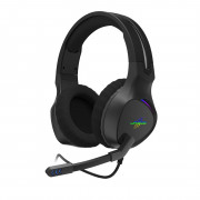 Hama SoundZ 710 7.1 Slušalke z mikrofonom Žični Naglavni trak Igranje iger USB vrsta-A Črna 