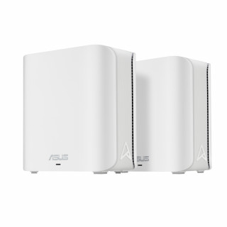 ASUS ZenWiFi BD4 (2-pack EU+UK) Dvopasovni (2,4 GHz / 5 GHz) Wi-Fi 7 (802.11be) Bela Notranji PC