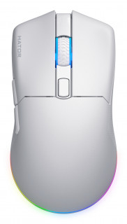 HATOR Pulsar 3 Wireless miška Igranje iger Obojeročna RF Wireless + Bluetooth + USB Type-C Optični 12000 DPI PC