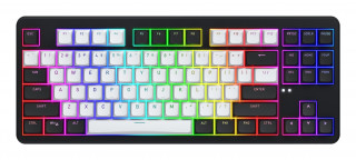 HATOR Rockfall 3 TKL Wireless tipkovnica Igranje iger USB + RF Wireless + Bluetooth QWERTY Ukrajinski Črna PC