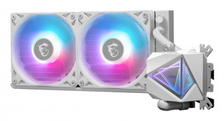 MSI MAG Coreliquid I240 Procesor Komplet za hlajenje s tekočino 12 cm Bela 1 kos(-i) PC