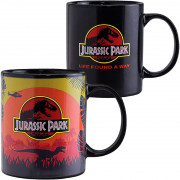 Paladone Jurassic Park na toploto občutljiva skodelica 