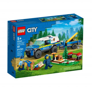 LEGO City Pasje usposabljanje pri mobilni policiji (60369) Igra 