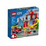 LEGO City Gasilska postaja in gasilsko vozilo (60375) 