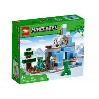 LEGO Minecraft Zaledeneli vrhovi (21243) Igra 