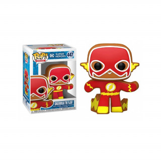 Funko Pop! Heroes: DC Super Heroes Holiday - Gingerbread The Flash #447 vinilna figura Merch