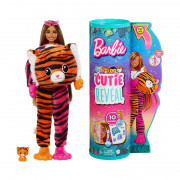 Barbie Cutie Reveal Barbie Džungla - Tiger (HKP99) 