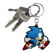 SONIC - PVC obesek za ključe "Sonic run" 