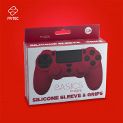 Silicone Skin + Grips (Red) (FR-TEC FT0016) 