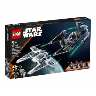 LEGO Star Wars Mandalorski fang-lovec proti prestrezniku TIE Interceptor™ (75348) Igra 