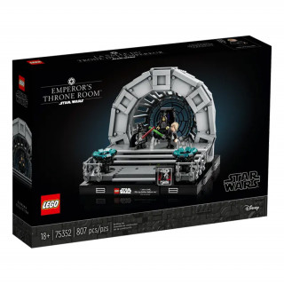 LEGO Star Wars Diorama Imperatorjeve prestolne sobane™ (75352) Igra 