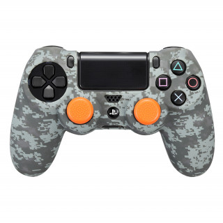 FR-TEC Silikonski zaščitni etui (kamuflaža) + ročaji za palec, nedrseči (FR-TEC FT0023) PS4