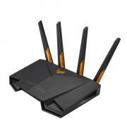 ASUS TUF Gaming AX3000 V2 brezžični usmerjevalnik Gigabit Ethernet Dvopasovni (2,4 GHz / 5 GHz) Črna, Oranžna 