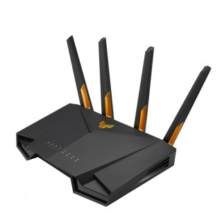 ASUS TUF Gaming AX3000 V2 brezžični usmerjevalnik Gigabit Ethernet Dvopasovni (2,4 GHz / 5 GHz) Črna, Oranžna PC